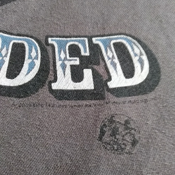 Gildan Popeye These Guns are Loaded Heavy Cotton T-Shirt - Picture 6 of 11